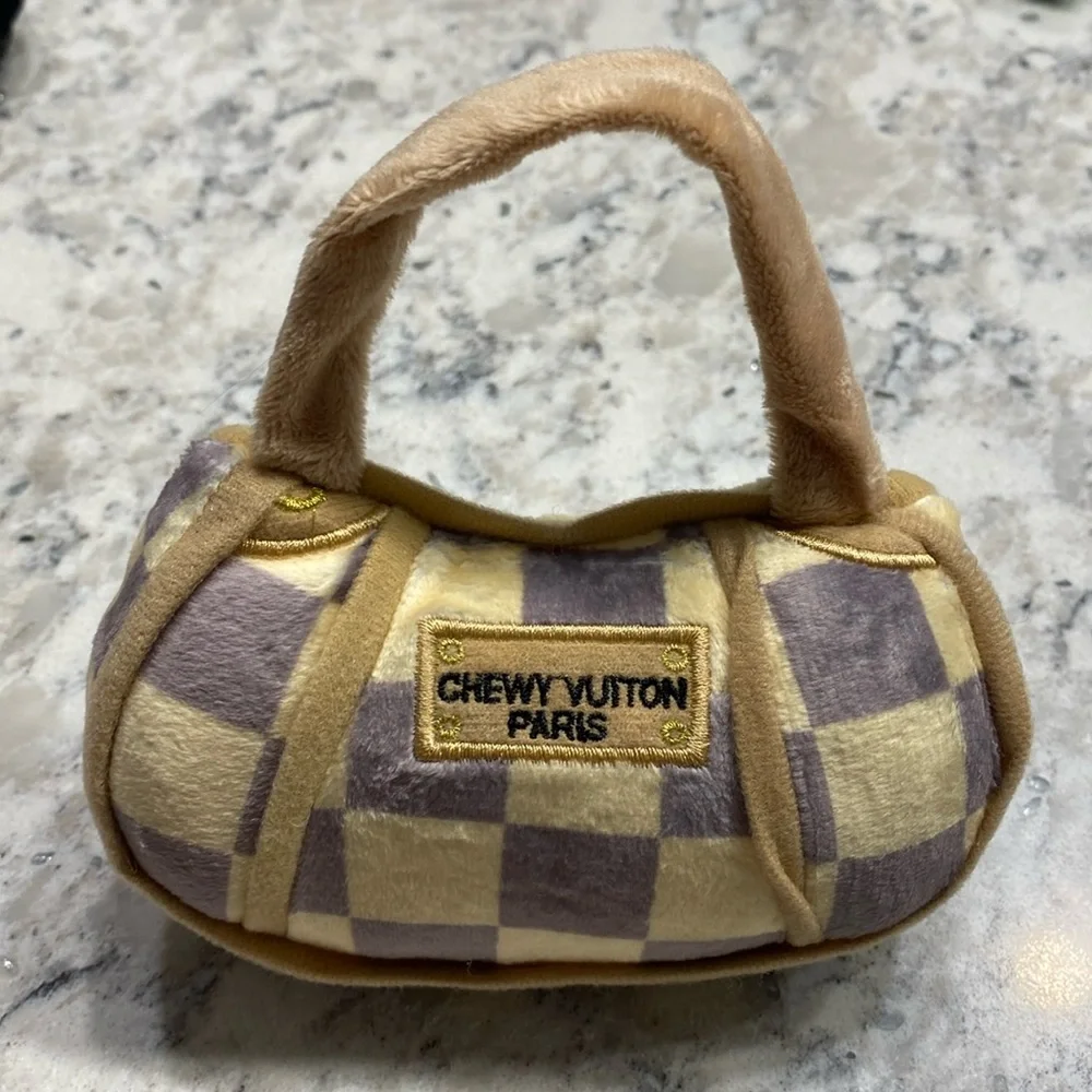 Chewy Vuiton Dog Toy - Picture 1 of 3